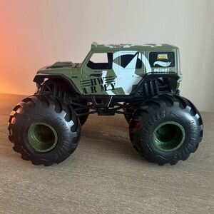 Military Green Monster Truck Toy